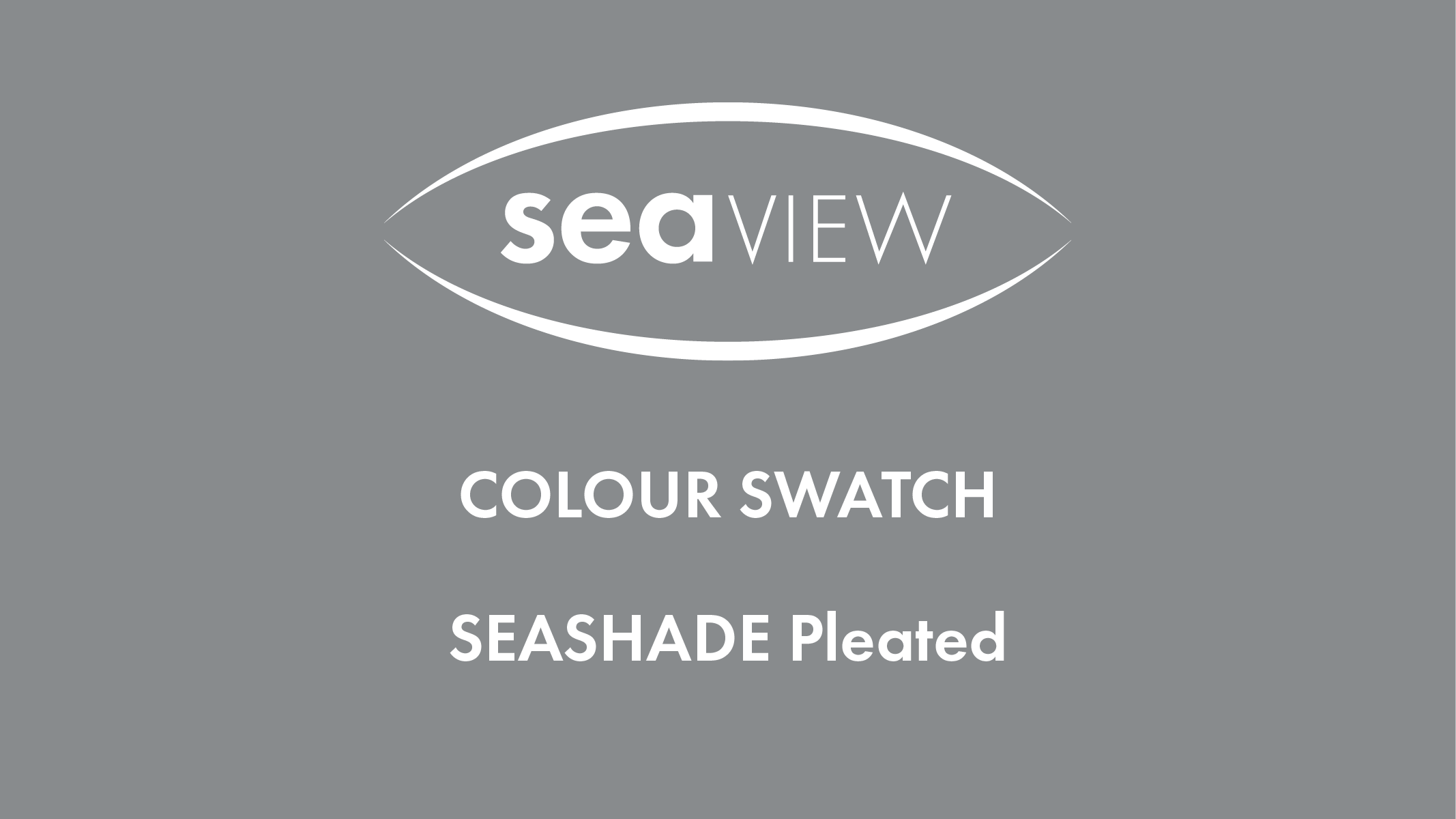 SEASHADE Pleated Swatches